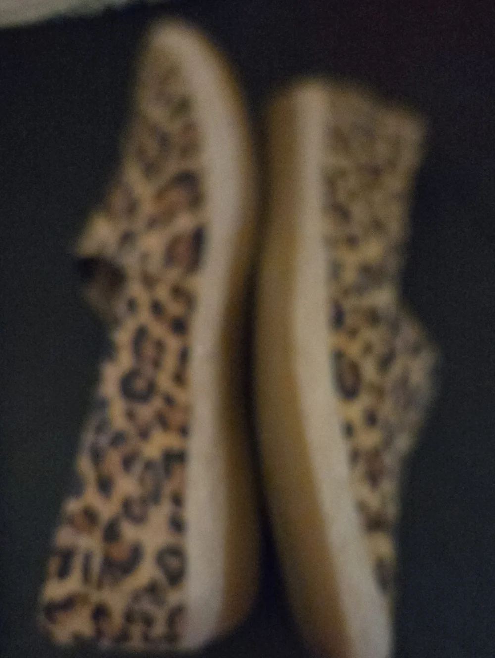 Clarks Women's Leopard Espadrilles in Tan and Black